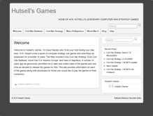 Tablet Screenshot of hutsellgames.com